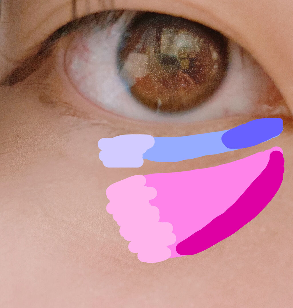 カラーミキシングコンシーラー/キャンメイク/パレットコンシーラーを使ったクチコミ（3枚目）