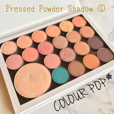 Pressed Powder Shadow /ColourPop/アイシャドウパレットを使ったクチコミ（1枚目）