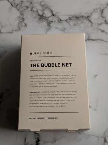 THE BUBBLE NET/BULK HOMME/その他スキンケアグッズを使ったクチコミ（2枚目）