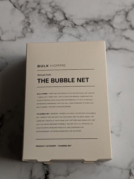 THE BUBBLE NET/BULK HOMME/その他スキンケアグッズを使ったクチコミ(2枚目)