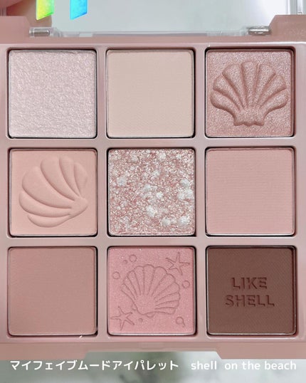 マイフェイブムードアイパレット 9カラー/HOLIKA HOLIKA/アイシャドウパレットを使ったクチコミ(4枚目)