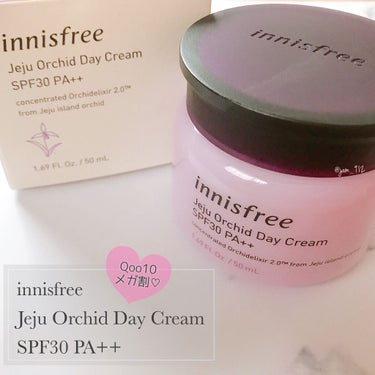 innisfree オーキッド デイクリームのクチコミ「☑︎ イニスフリー 
　オーキッド デイクリーム
　SPF30  PA++
　
　50ml  .....」（1枚目）