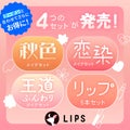 LIPS 【数量限定】30%オフ以上!恋染メイクセット
