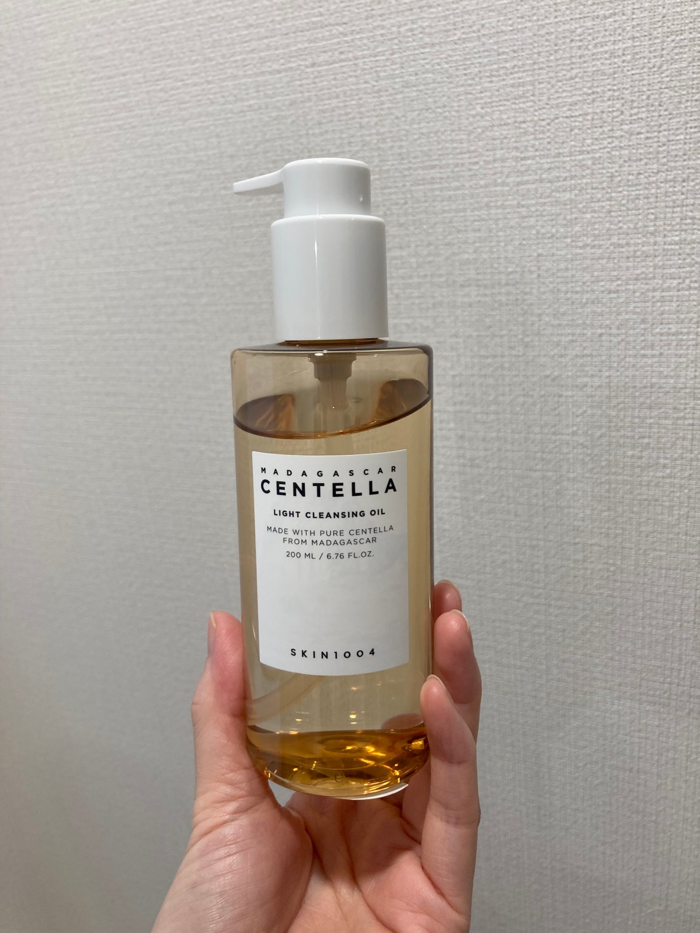 センテラ ライトクレンジングオイル/SKIN1004/オイルクレンジングを使ったクチコミ(1枚目)