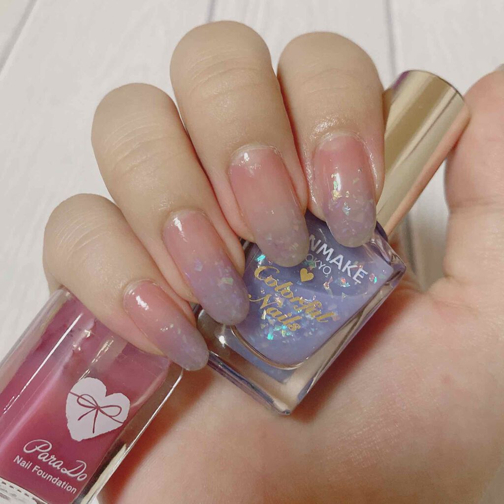 ネイルファンデーション/パラドゥ/マニキュアを使ったクチコミ（1枚目）