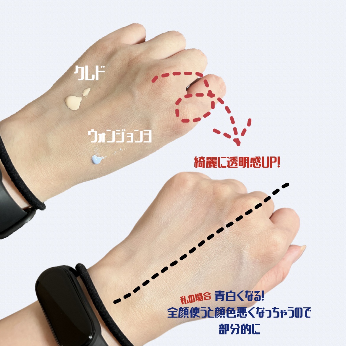 クレ・ド・ポー ボーテ ヴォワールルミヌ/クレ・ド・ポー ボーテ/化粧下地を使ったクチコミ（3枚目）