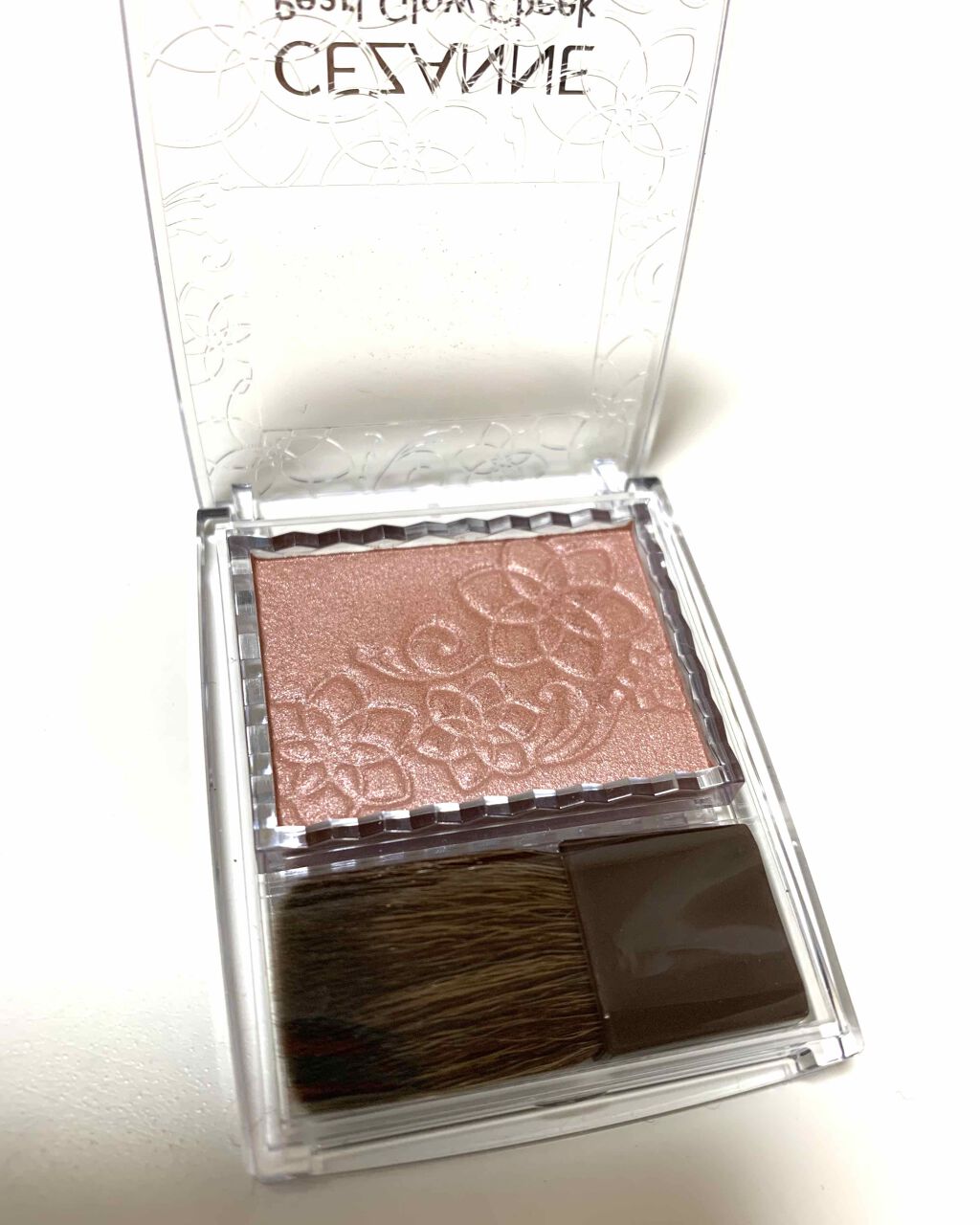 パールグロウチーク/CEZANNE/パウダーチークを使ったクチコミ(2枚目)