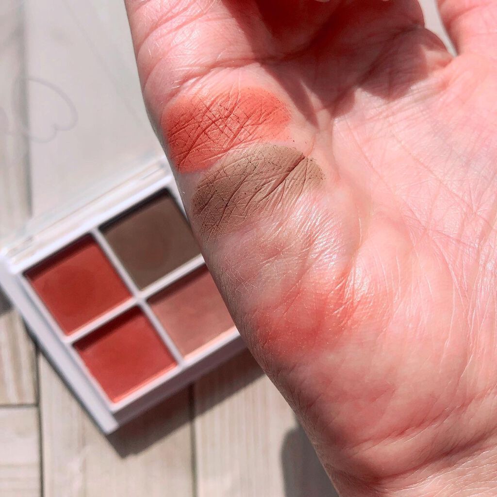 THE アイパレR/b idol/アイシャドウパレットを使ったクチコミ(6枚目)