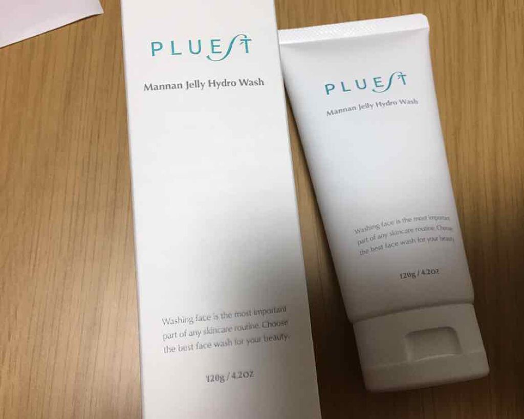 マンナンジェリーハイドロウォッシュ/PLUEST/洗顔料を使ったクチコミ（1枚目）