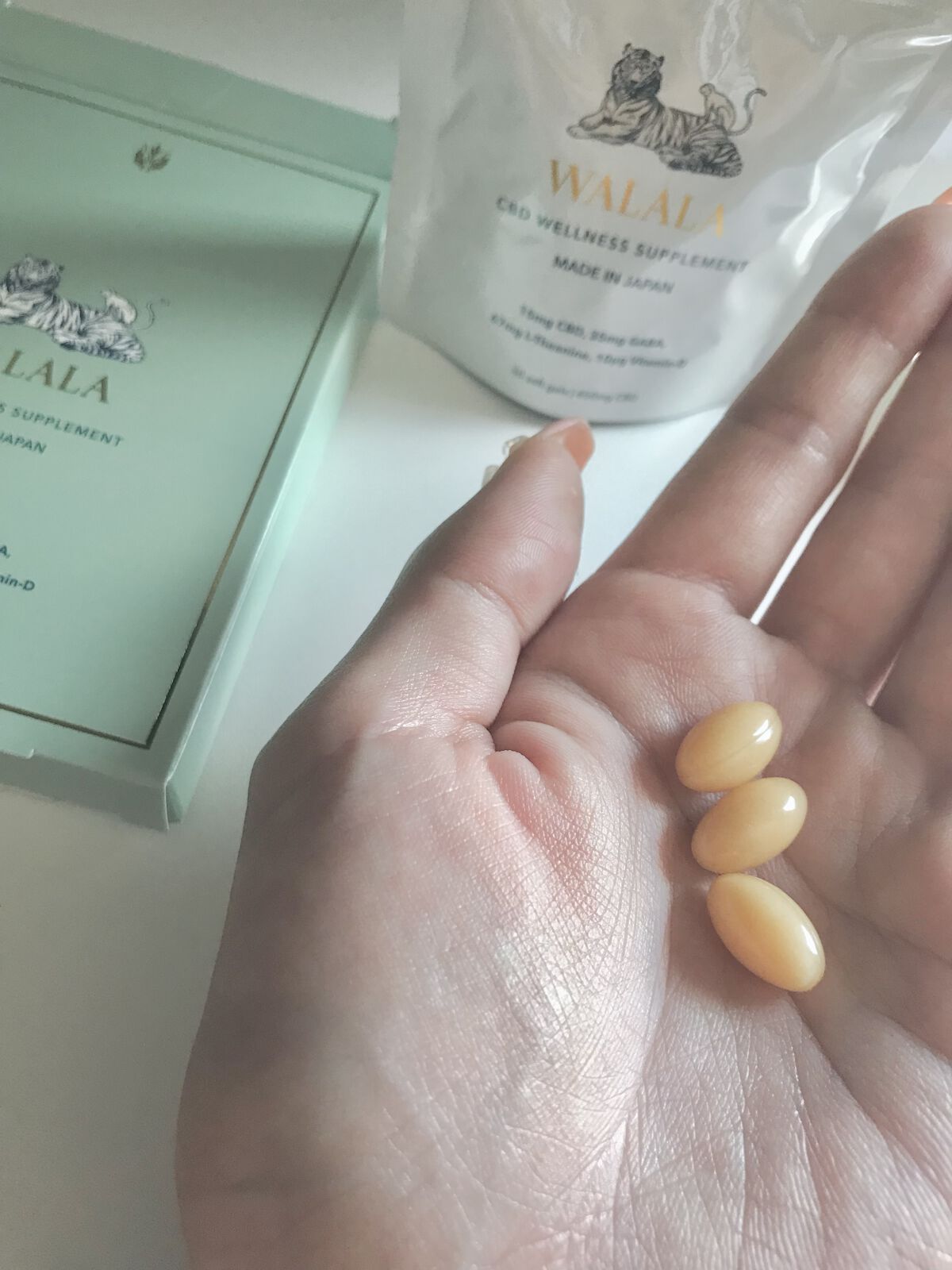 CBD ウェルネスサプリメント/WALALA/健康サプリメントを使ったクチコミ（2枚目）