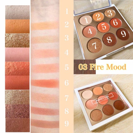 パーフェクトアイズアイシャドウ/TONYMOLY/アイシャドウパレットを使ったクチコミ(2枚目)