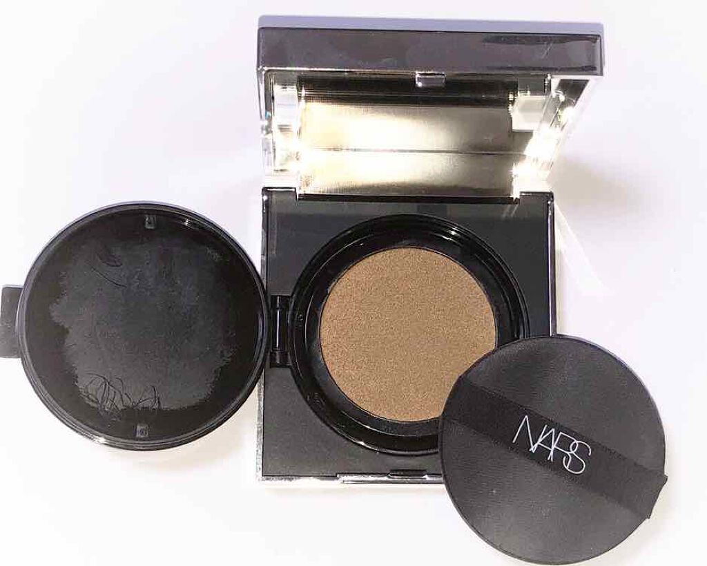 ナチュラルラディアント ロングウェア クッションファンデーション/NARS/クッションファンデーションを使ったクチコミ(2枚目)