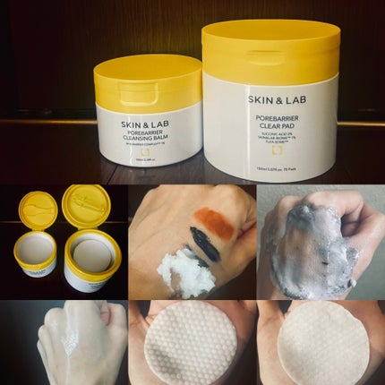 ポアバリアクリアパッド/SKIN&LAB/トナーパッドを使ったクチコミ(1枚目)