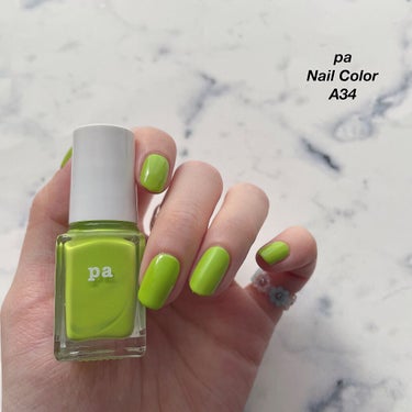 pa ネイルカラー A34/pa nail collective/マニキュアを使ったクチコミ（1枚目）