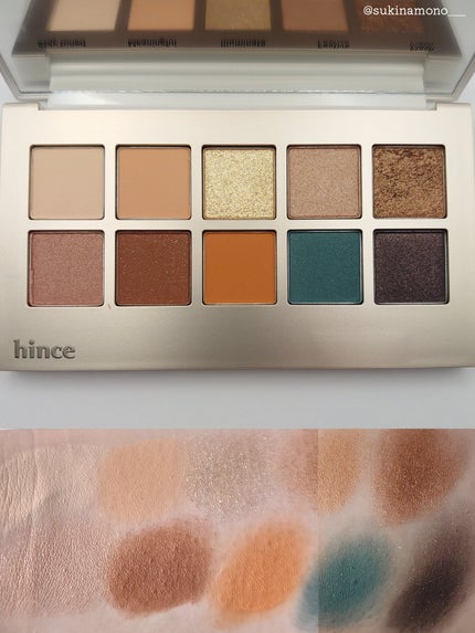 ニューデップスアイシャドウパレット/hince/アイシャドウパレットを使ったクチコミ(6枚目)