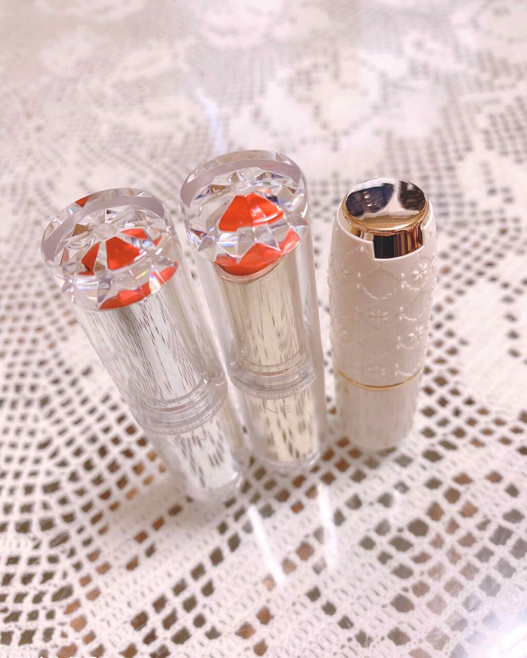 ラスティンググロスリップ/CEZANNE/口紅を使ったクチコミ(1枚目)