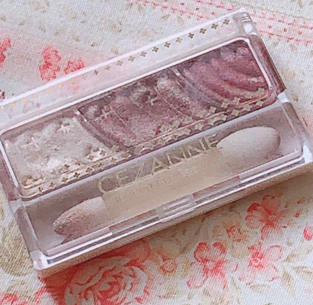 トーンアップアイシャドウ/CEZANNE/アイシャドウパレットを使ったクチコミ（1枚目）