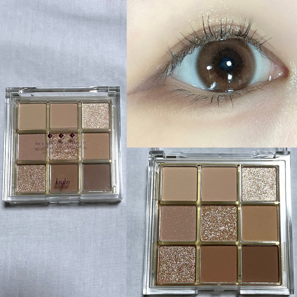 KEYBO FALL IN LOVE SHADOW PALETTE/keybo/アイシャドウパレットを使ったクチコミ(3枚目)