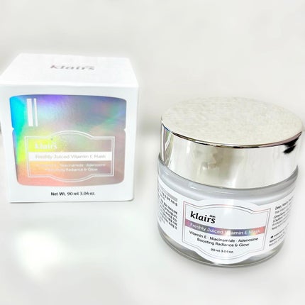 フレッシュリージュースドビタミンEマスク(90g)/Klairs/フェイスクリームを使ったクチコミ(1枚目)