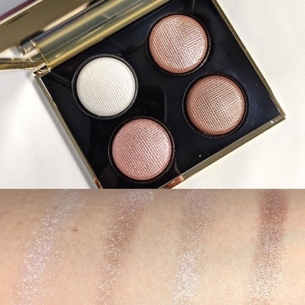 ピンク グロウ リュクス アイシャドウ パレット/BOBBI BROWN/アイシャドウパレットを使ったクチコミ(3枚目)