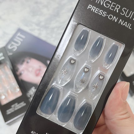 ネイルチップ(シールタイプ)/FINGER SUIT/ネイルチップ・パーツを使ったクチコミ(4枚目)