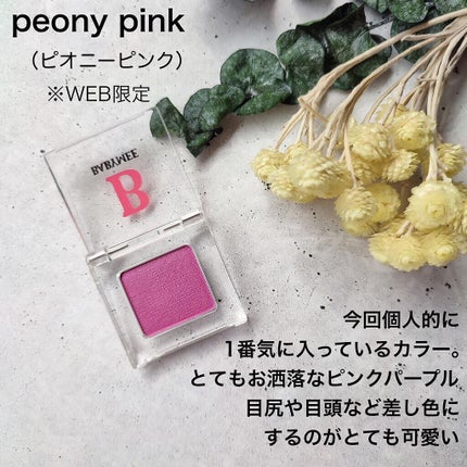 ニュアンスカラー シャドウ/BABYMEE/単色アイシャドウを使ったクチコミ(6枚目)