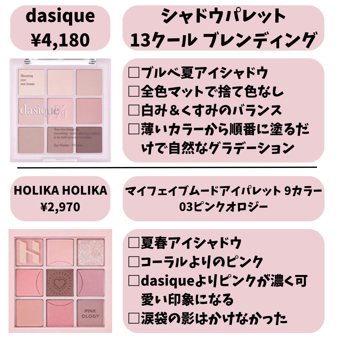 マイフェイブムードアイパレット 9カラー/HOLIKA HOLIKA/アイシャドウパレットを使ったクチコミ（3枚目）