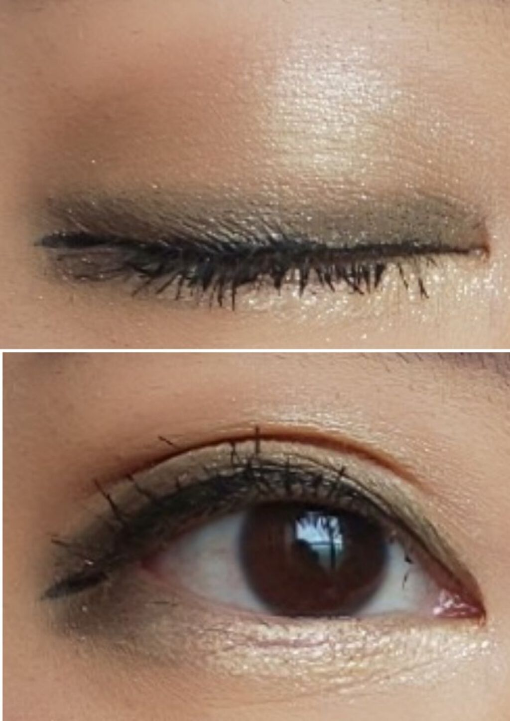 3色アイシャドウ/crayontouch-me/アイシャドウパレットを使ったクチコミ（3枚目）