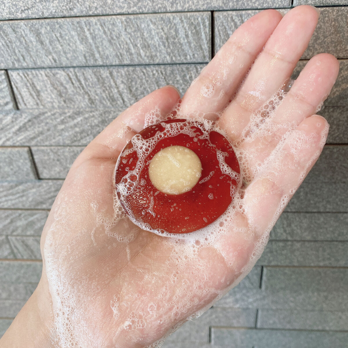 サボンピータン/REiSHiMED/洗顔石鹸を使ったクチコミ（3枚目）