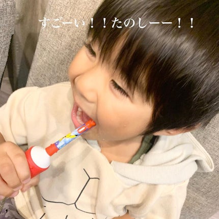 すみずみクリーン キッズ プレミアム プラス/オーラルB/歯ブラシを使ったクチコミ(3枚目)