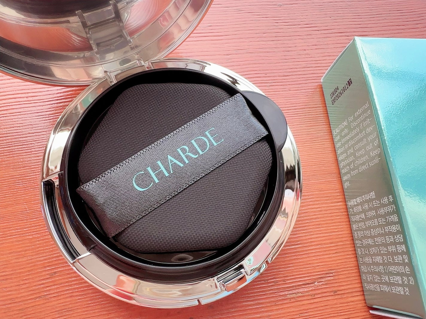 瞬間クッションファンデーション/CHARDE/クッションファンデーションを使ったクチコミ(2枚目)