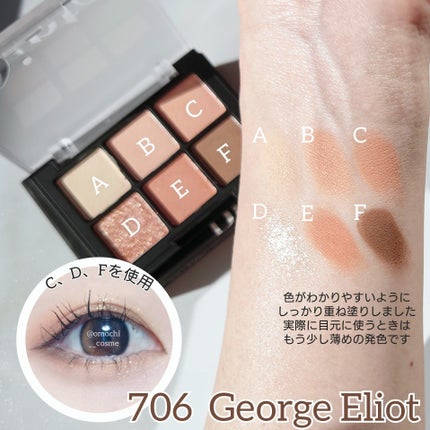 ブラーフィニシュシャドウパレット/Dinto/アイシャドウパレットを使ったクチコミ(4枚目)