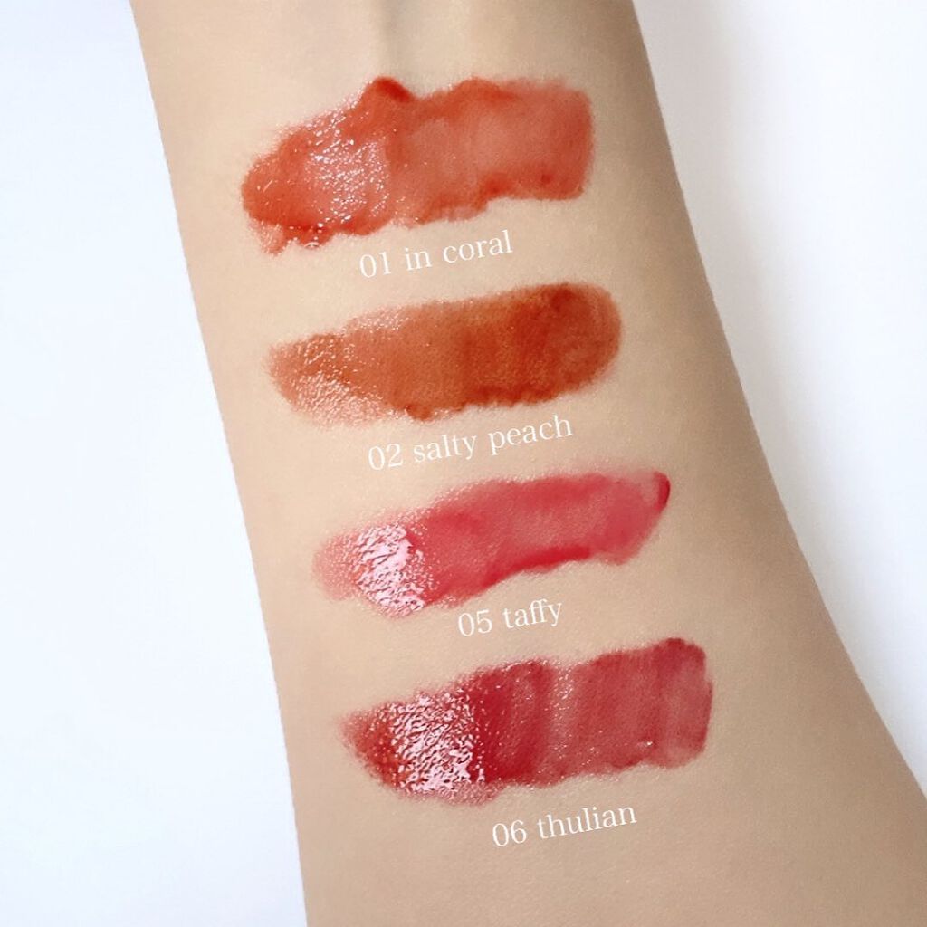 デュイフルウォーターティント/rom&nd/リップティントを使ったクチコミ(4枚目)