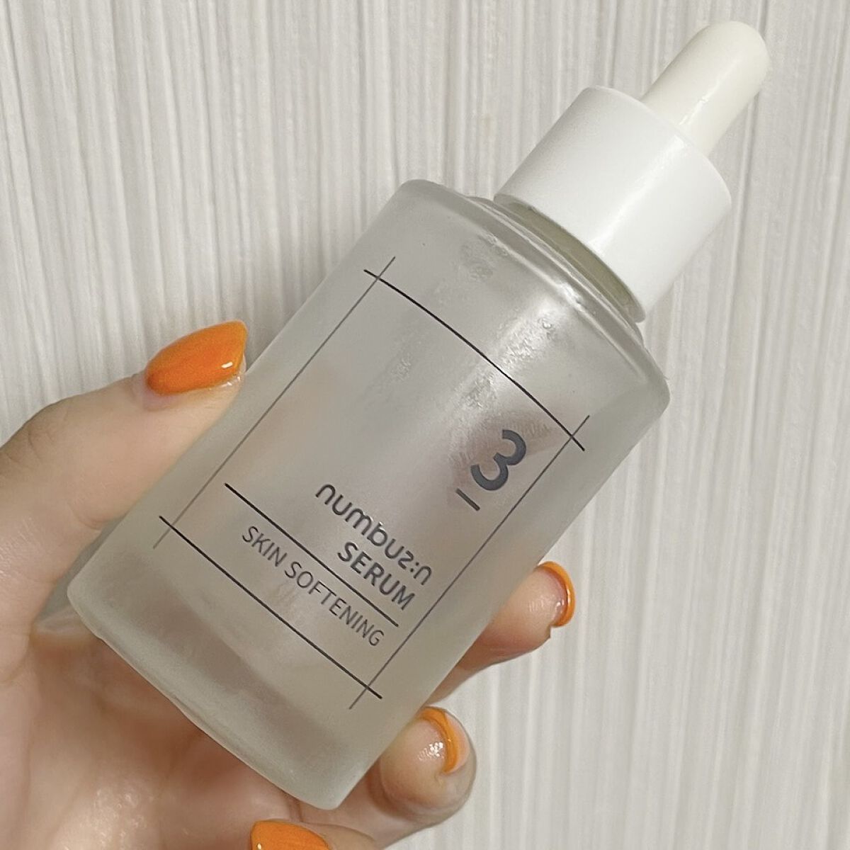 3番 すべすべキメケアセラム/numbuzin/美容液を使ったクチコミ（1枚目）