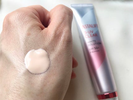 D-UVクリア ホワイトソリューション/アスタリフト/日焼け止めクリームを使ったクチコミ(2枚目)