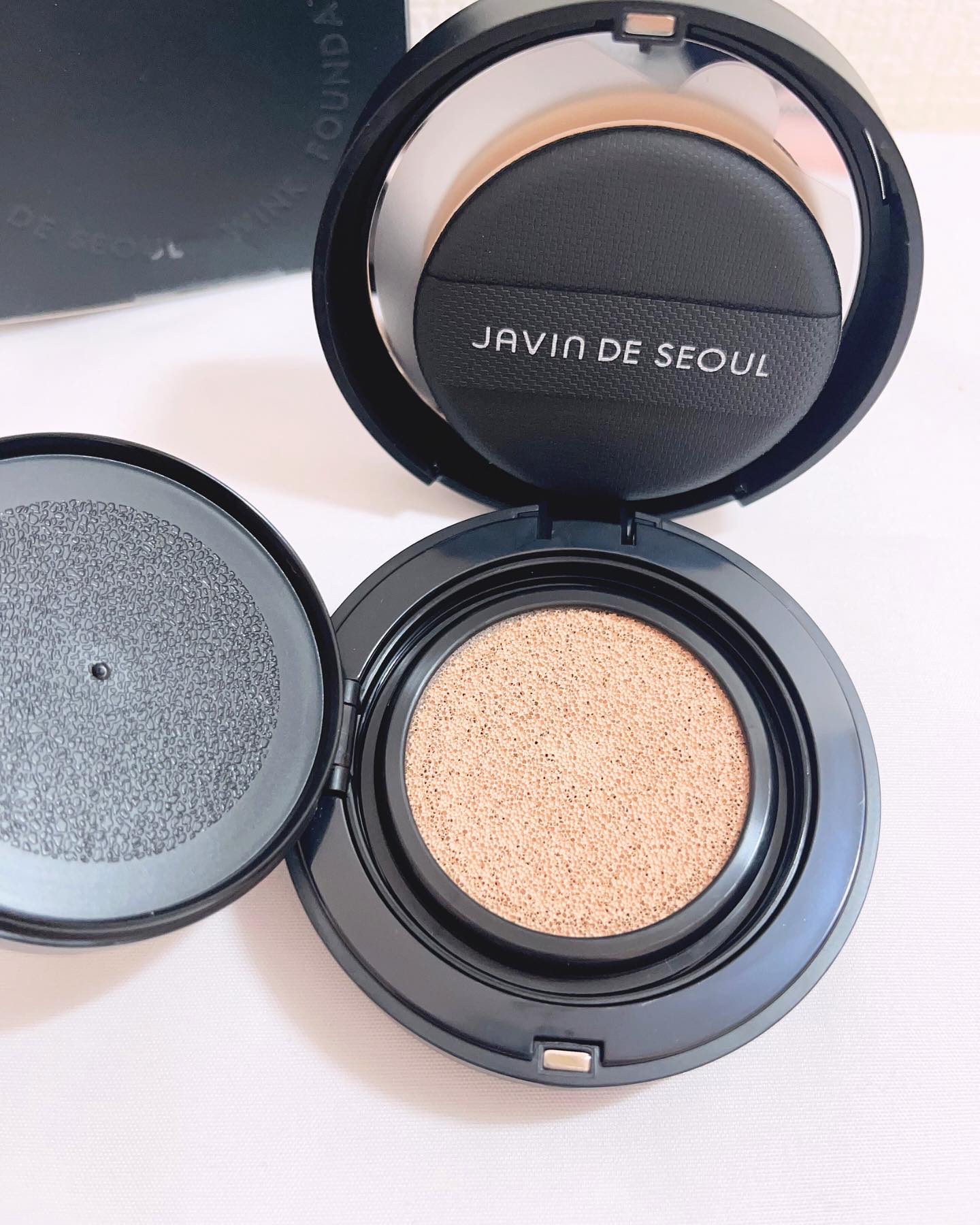 ジャビンドゥソウル ウインクファンデーションパクト/Javin De Seoul/クッションファンデーションを使ったクチコミ（3枚目）