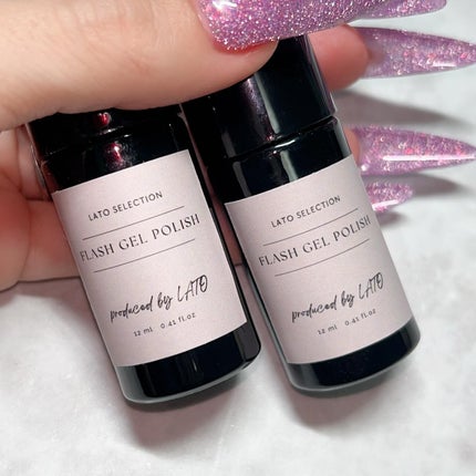 color gel polish/LATO online/ジェルネイルを使ったクチコミ(4枚目)