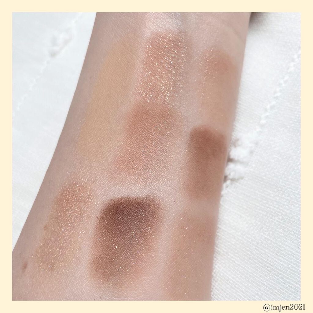 ドットオンムードアイパレット/Heart Percent/アイシャドウパレットを使ったクチコミ(5枚目)