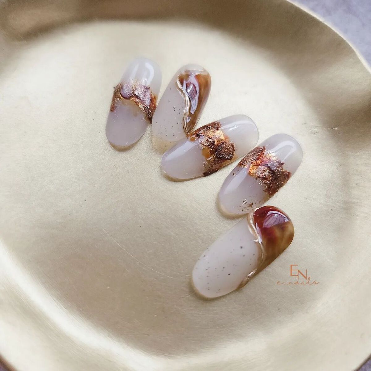 ネイルタウンジェル テラコッタジェル/NAILTOWN/ジェルネイルを使ったクチコミ（1枚目）