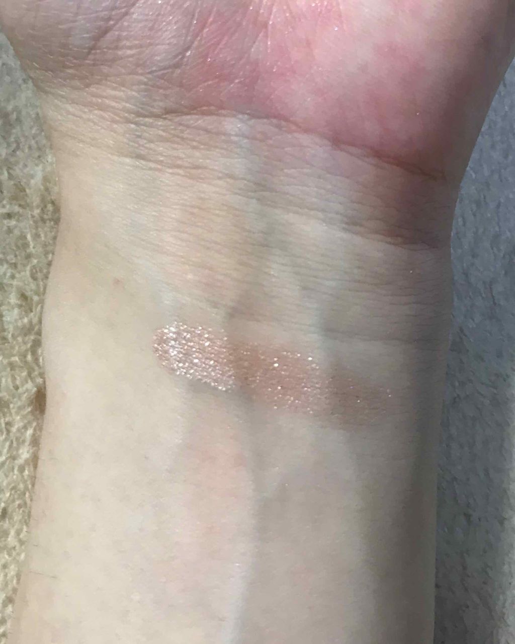 シャイニーシャドウ N/excel/単色アイシャドウを使ったクチコミ(2枚目)