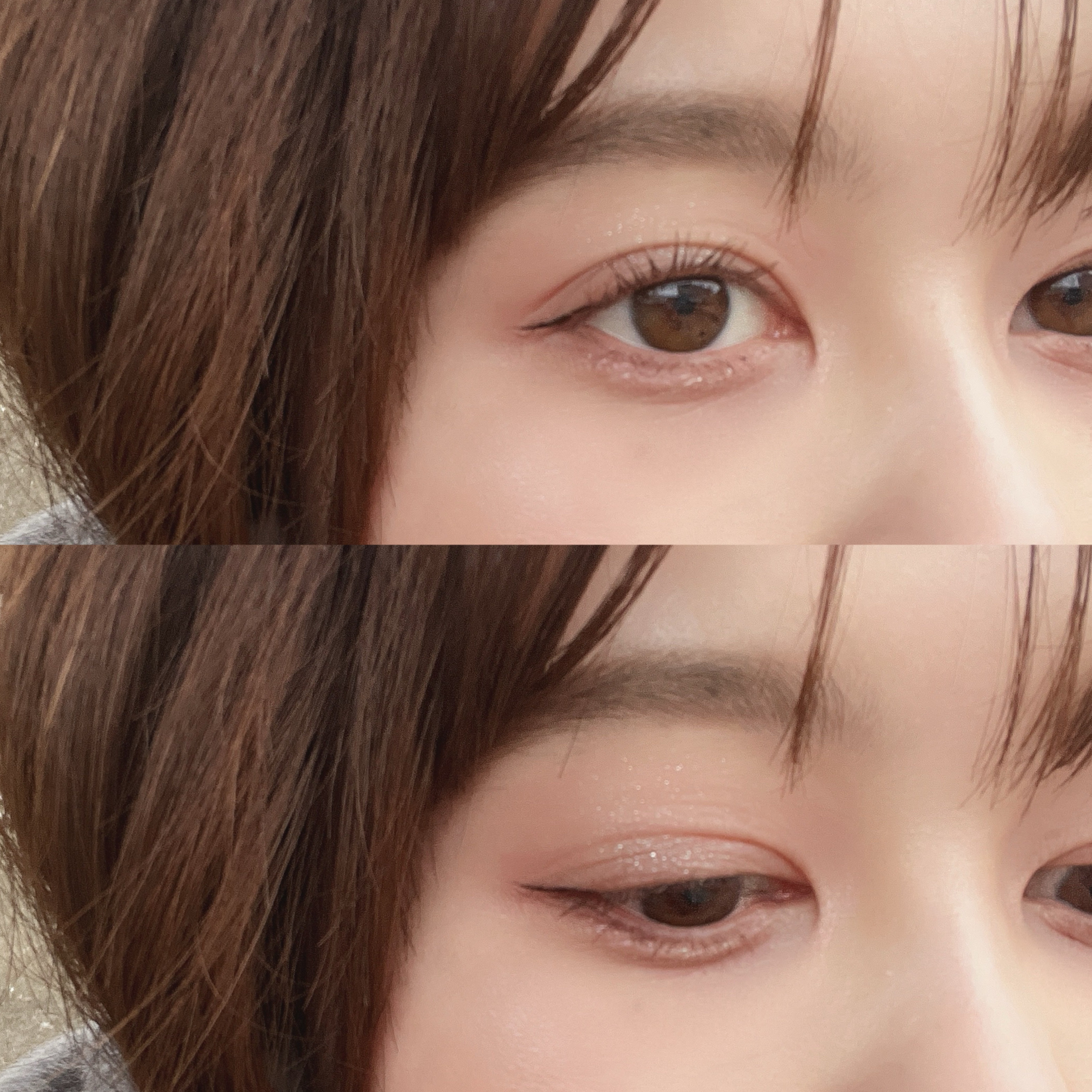 極細アイライナーEX/CEZANNE/リキッドアイライナーを使ったクチコミ（3枚目）