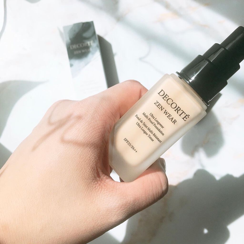 ゼン ウェア フルイド/DECORTÉ/リキッドファンデーションを使ったクチコミ(5枚目)