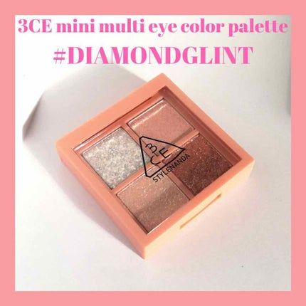 3CE ミニ マルチアイカラーパレット/3CE/アイシャドウパレットを使ったクチコミ(1枚目)