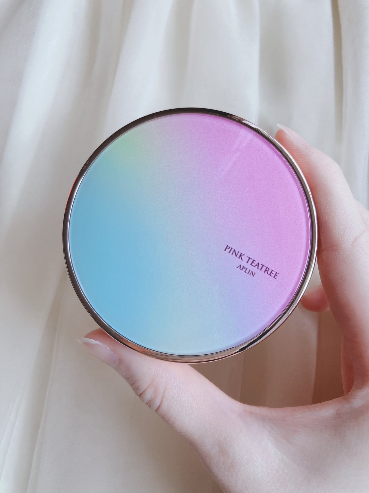 ピンクティーツリーカバークッション/APLIN/クッションファンデーションを使ったクチコミ(2枚目)