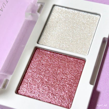 マイカラー デュオシャドウ/FAVES BEAUTY/アイシャドウパレットを使ったクチコミ(7枚目)