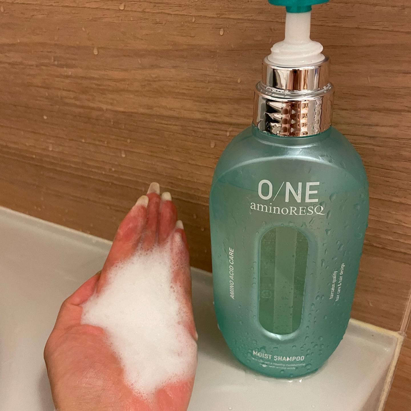 ワン アミノレスキューモイストシャンプー/トリートメント/アミノレスキュー/市販シャンプーを使ったクチコミ（2枚目）