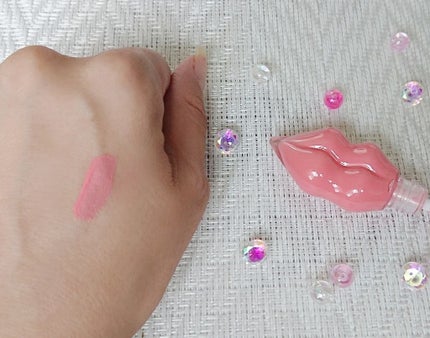 メルティーリップセラム/プランプピンク/リップグロスを使ったクチコミ(4枚目)