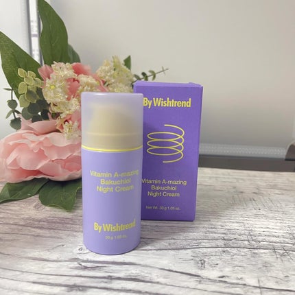 ビタミンA-mazingバクチオールナイトクリーム/By Wishtrend/フェイスクリームを使ったクチコミ(4枚目)
