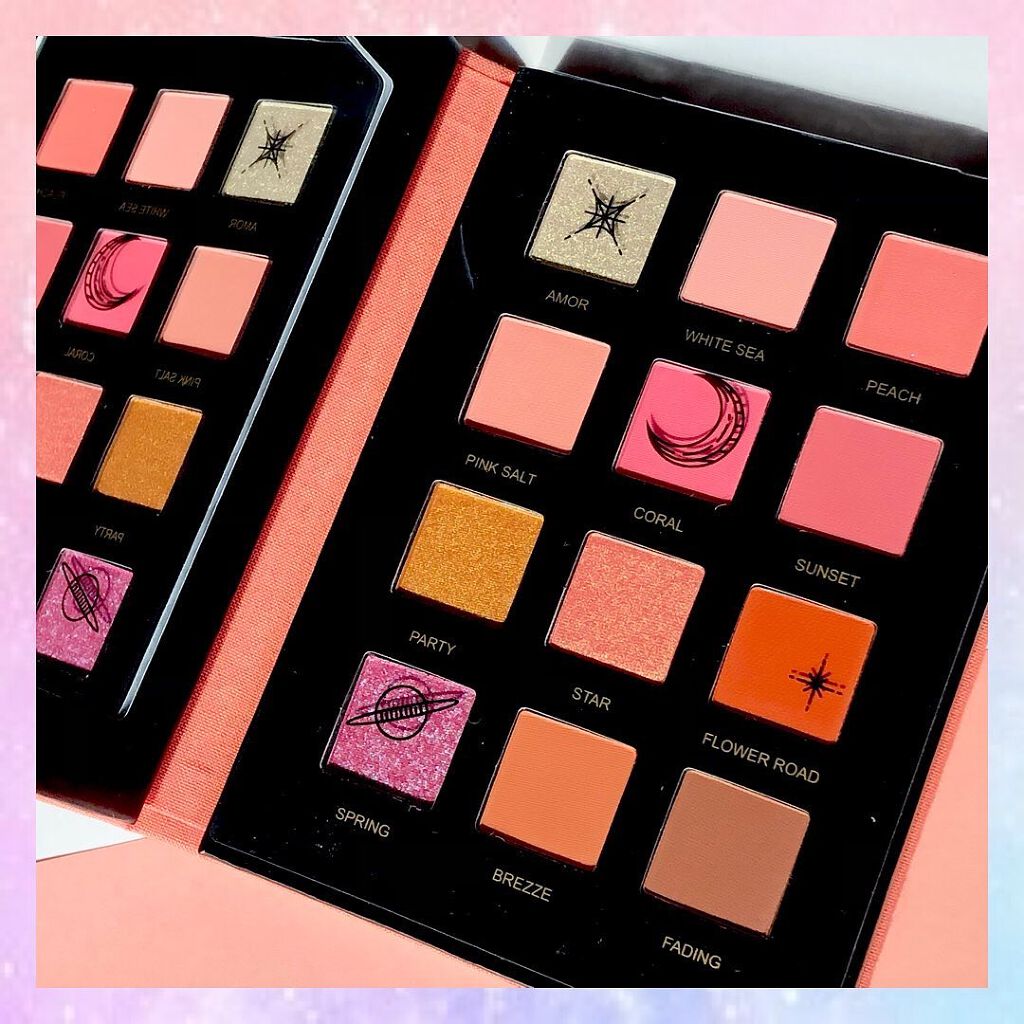 星空12色アイシャドウパレット/VCND/アイシャドウパレットを使ったクチコミ（2枚目）