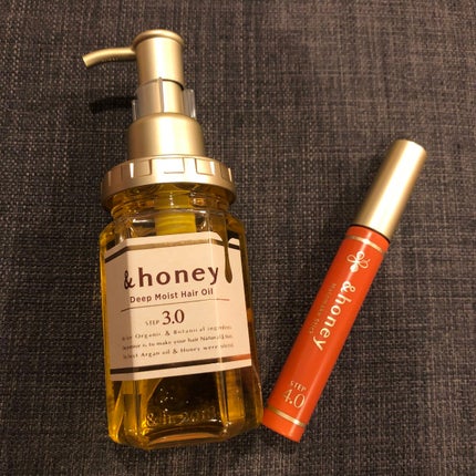 ディープモイスト ヘアオイル3.0/&honey/ヘアオイルを使ったクチコミ(1枚目)